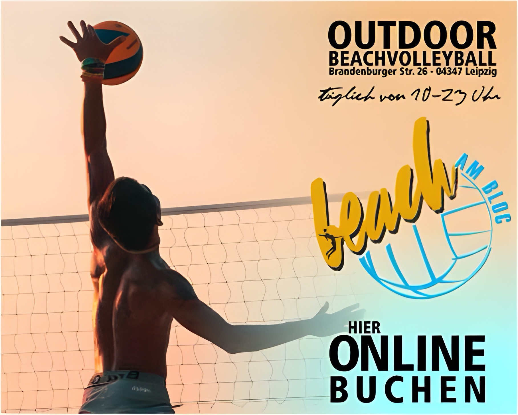an der Boulderhalle BLOC NO LIMIT Brandenburger Str. 26 04347 Leipzig ganzjährig von 10.00 - 23.00 geöffnet ...................................................................................